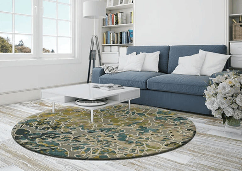 The Art of Symmetry: Creating Harmonious Spaces with Round Rugs